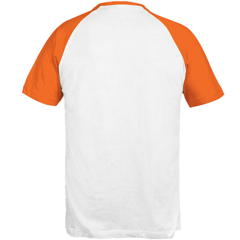 Camiseta Baseball Bicolor Hombre Trasero